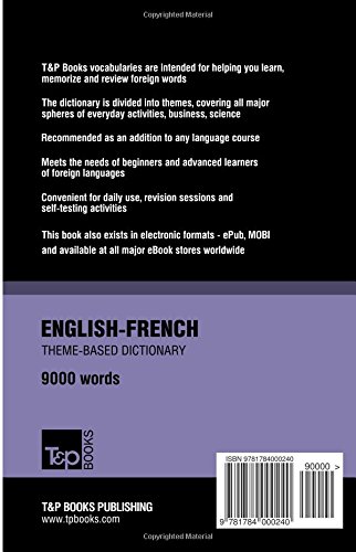 Download E Book English French Theme Based Dictionary 9000 - 