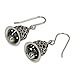NOVICA Handmade Sterling Silver Earrings | Fair Trade Dangle | Artisan Crafted | Long French Hook Wire | Vintage | Hypoallergenic Drop | Temple Bell |Thailand 1.2 in L x 0.4 in W x 0.4 in D
