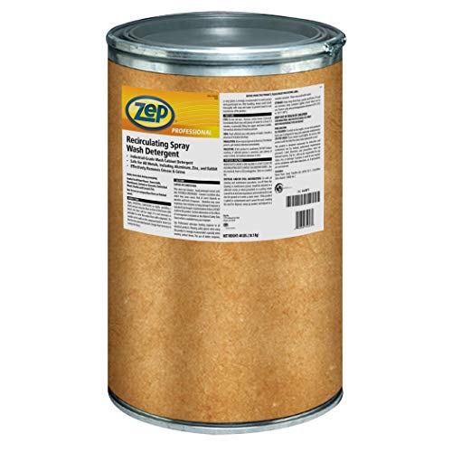 Zep Part Wash Cleaning Detergent Powder 40 LB Drum (ONE 40 Pound Large Drum Business ONLY
