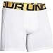 Under Armour Mens New Elite 6'' BoxerJock White/Elemental/Metallic Gold MD
