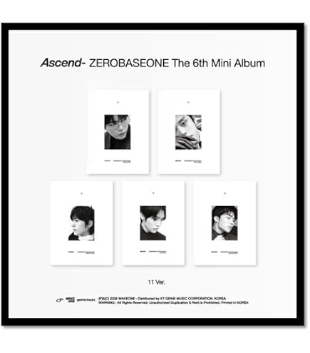 Amazon.com: ZEROBASEONE Ascend- 6th Mini Album (Photobook - 1 Ver