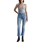 AG Jeans Women's Farrah Mid Rise Crop Boot Jean
