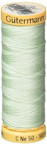 Natural Cotton Thread 110 Yards-Light Silver Green