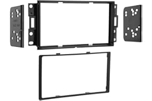 Metra 95-3527 Double DIN Installation Dash Kit for 2004-up Pontiac Grand Prix Vehicles (Black)