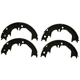 Wagner Z844 Parking Brake Shoe Set, Rear