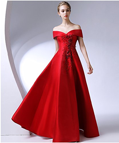 red pageant dresses