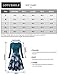 Lotusmile Formal Dresses for Women, Long Sleeve Sexy Fitted Elegant Prom Wedding Dress Black Large