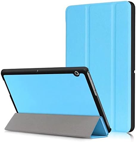 Abtory HUAWEI MediaPad T3 10.0 Case, Ultra Slim Lightweight Smart-shell Stand Protective Case Cover for HUAWEI MediaPad T3 10.0 inch Tablet Blue