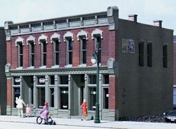 Woodland Scenics 12000 HO-Scale KIT Front Street Building, Realistic, DPM