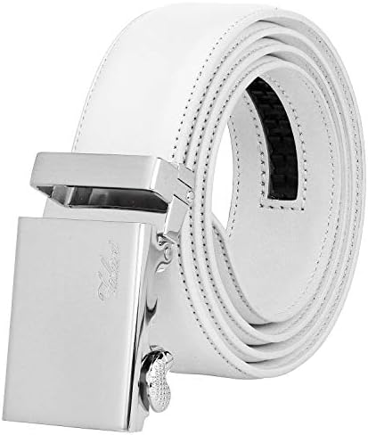 Concitor Reversible Belt Bonded Leather Removable Silver-Tone