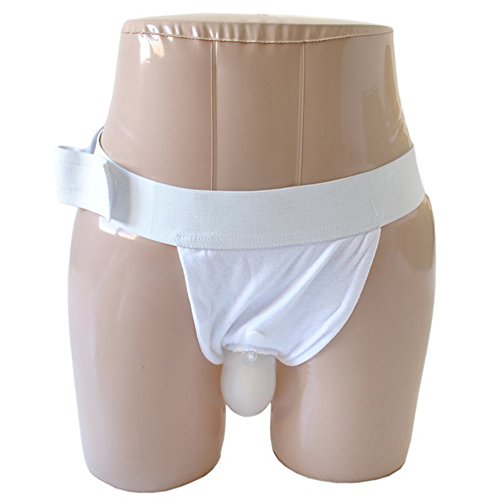 Men's Urination Device,Reusable Portable Male Comfort Fit Advantage Urinal System with Spill Proof Collection Bag & Pure Cotton Underwear