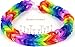 Rainbow Loom Navy Blue Jelly Rubber Bands Refill + C-clips