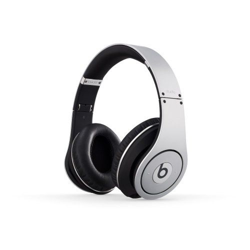 Beats Studio Wired Over-Ear Headphones NOT WIRELESS - Silver (Certified Refurbished)