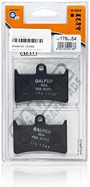 Galfer Yamaha Warrior 1700 02-05 G1054 Semi-Metallic Front Brake Pads