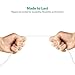 iPhone Cables RAVPower 4-Pack 3ft Apple MFi Certified Lightning to USB Cable for iPhone 6/6S/6 Plus, iPhone SE/5S, iPhone 7, iPad and iPad Mini -White