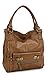 Scarleton Puffer Tote Bag - Shoulder & Travel Handbag for Women, Brown B