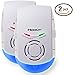 Hoont 2 Pack Indoor Powerful Plug-in Pest Repeller + Night Light – Eradicates Insects and Rodents