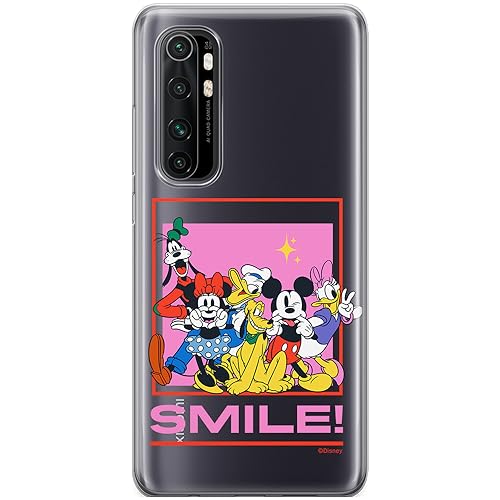 ERT GROUP Handyhülle für Xiaomi MI Note 10 Lite Original und offiziell Lizenziertes Disney Muster Disney Friends 014 optimal an die Form des Handy angepasst, teilweise transparent
