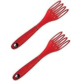 Norpro Grip EZ Fiskie Red Santoprene Combination Fork and Whisk (2 Pack)