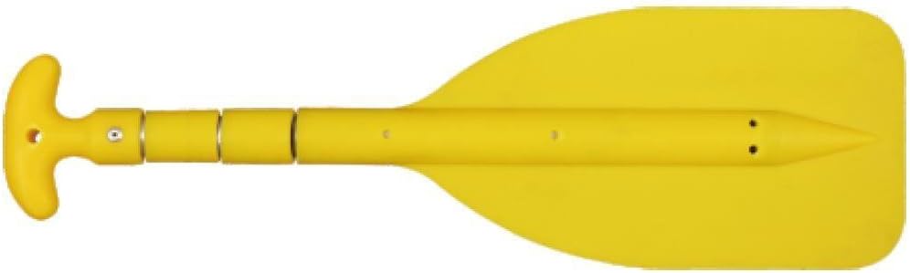 Seaflo Telescoping Paddle Adjustable 53 cm-107.5 cm(20.9''-42.3''), Yellow - Image 3
