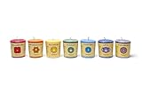 Gift set of 7 Chakra Stearin Votive Fragrance Candles