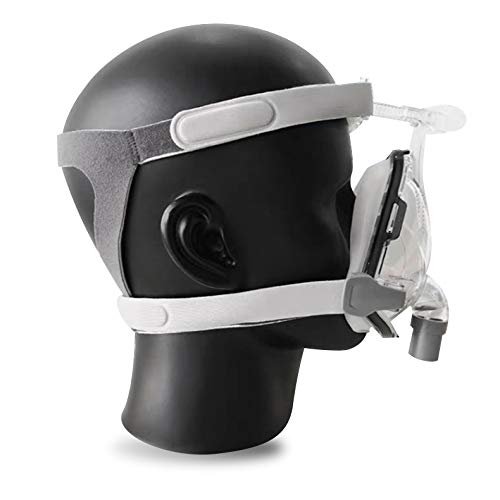 2020 New CPAP Masks Full Face With Adjustable Chin Headgear Strap (L