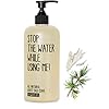 STOP THE WATER WHILE USING ME! All Natural White Sage Cedar Shower Gel (200ml), gel douche vegan dans bouteille…