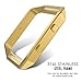 MoKo Fitbit Blaze Band Frame , Stainless Steel Replacement Metal Frame Housing For Fitbit Blaze Smart Watch - GOLD