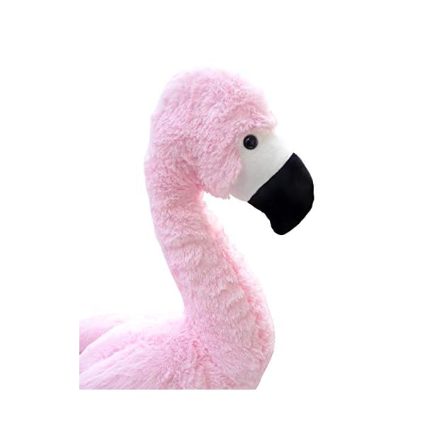 Wagner 9088 - Riesen Plüschtier XXL Plüsch Flamingo - 92 cm Gross in rosa-pink Kuscheltier Vogel – Bild 6