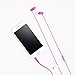 Amazon Basics in-Ear Headphones with Universal Mic - Pink