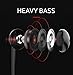 CHSMONB Bluetooth Earphones, Wireless Sports Headphones In-Ear Wireless Bluetooth Headphones Sweatproof Bluetooth Earphones Earbuds Stereo with Mic Bass Noise Cancelling for Gym Running Workout.