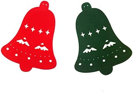 Merry Christmas Banners Burlap Fabric Pennant Garland Party Props Bunting Home Holiday Outdoor Hanging Decoration Flags (Bells)