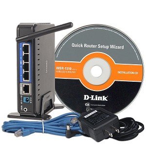 D-Link WBR-1310/RE Wireless G Router 4-Port 10/100 Switch