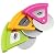 Pizza Cutter, Newness Mini Pizza Cutter and Wheel with Plastic Handle, Handheld Pizza Cutter Wheel with Stainless Steel Blade for Home, Pizza Lovers
