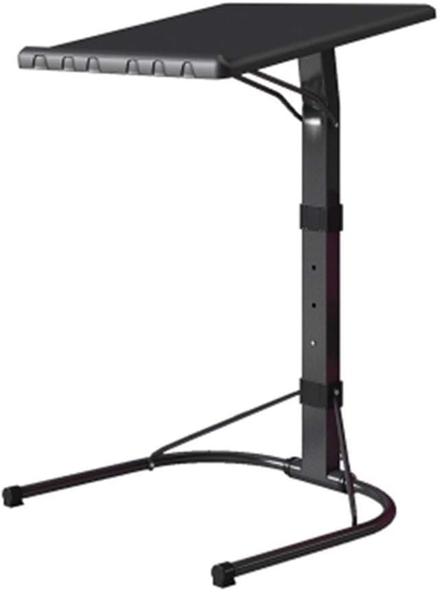 Edward Jackson Fashion Simple Notebook Computer Desk Bed Learning With Household Lifting Folding Mobile Bedside Sofa Laptop Table Bed Table Table Desk Side Table Heavy Duty Folding (Color : Black)