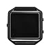 Henoda Black Steel Frame for Fitbit Blaze Smart Fitness Watch