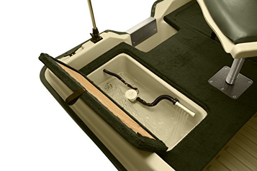 Sun Dolphin Pro 120 Fishing Boat (Beige/Green, 11'3")
