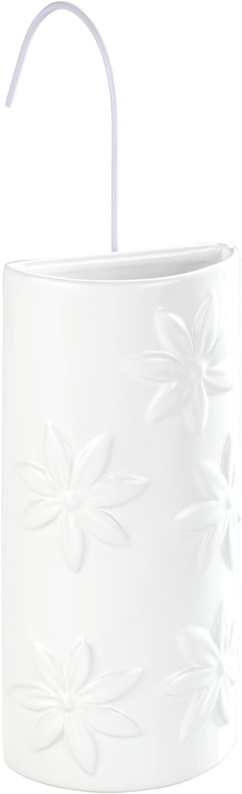 WENKO Flower Room Humidifier Radiator Decor Ceramic White 9x19.5x4cm