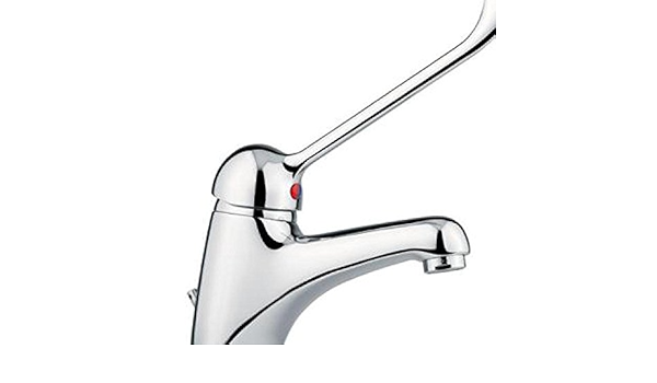 GRIFO MONOMANDO LAVABO MANETA MEDICAL, SERIE M-5, 5 AÑOS DE GARANTÍA