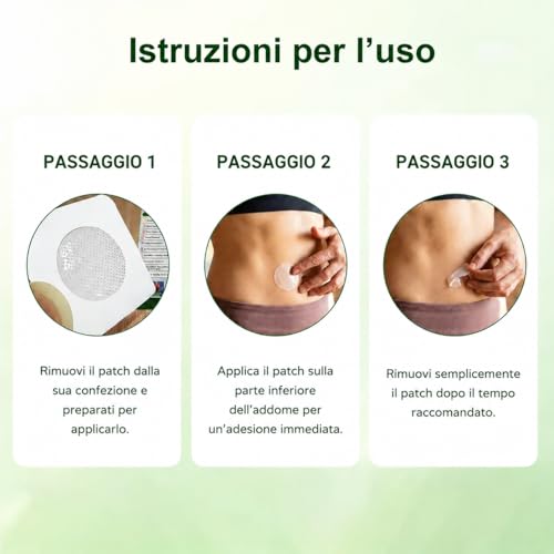 21 Pezzi 10-in-1 Cerotto Avanzato Nano Microneedle, Moringa Berberina Patch, Cerotti Dimagranti, per Addome, Gambe e Braccia (3 Scatole)