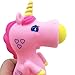 UMFun Pink Unicorn Popper Toys with 5 Soft Foam Balls Battle Toy Kids Toy