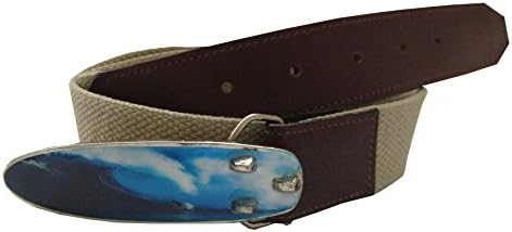 Surfing Belt Canvas Crude 33" phosphorescent in the dark