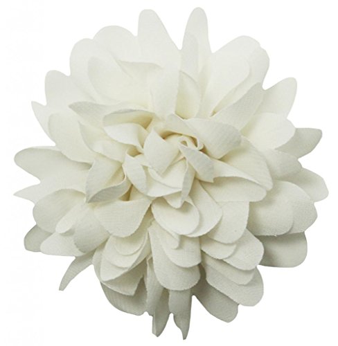 Wholesale princess 3.5"chiffon fabric flower hair …