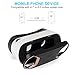 HongYuan 3D VR Headset Virtual Reality Glasses For Play Your Best Mobile Games & 360 Movies , More Comfortable VR Glasses Goggles Plus Special Adjustable Eye Care System