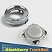 OEM Blackberry Pearl Curve 8800 White Trackball & Ring