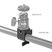 SMALLRIG 15mm Single Rod Clamp with Double 1/4