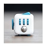 ENJOY Fidget Cube Relieves Stress And Anxiety for Children and Adults (Blue)