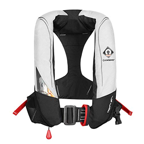 Crewsaver 2018 Crewfit 180N Pro Automatic Harness Lifejacket White/Red 9025WRA