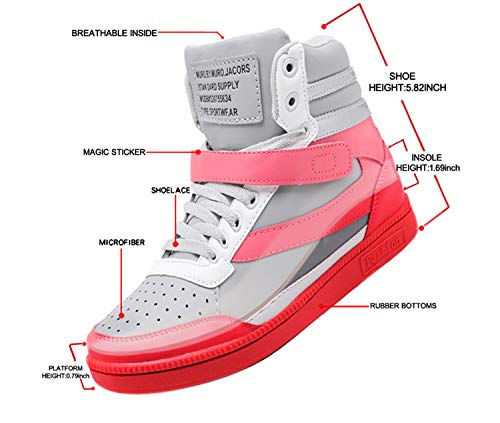 Barerun Women's Athletic Walking Shoes Casual Comfortable Work Sneakers Grey 7.5 M US Women - //medicalbooks.filipinodoctors.org