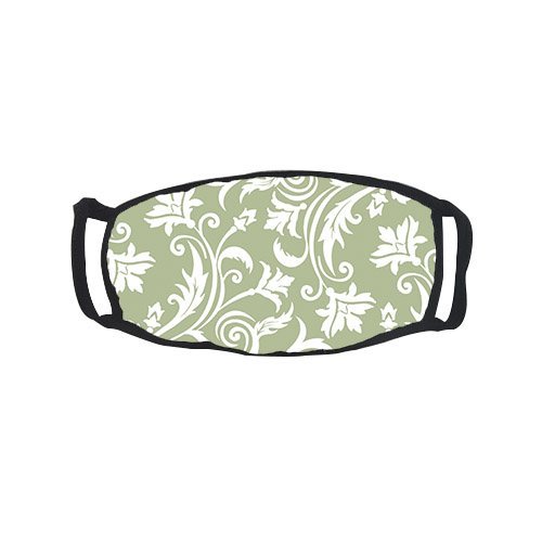 Promini White Flowers Adult Fashion Comfortable Reusable Outdoor Protective Cotton Face Mouth Mask Muffle